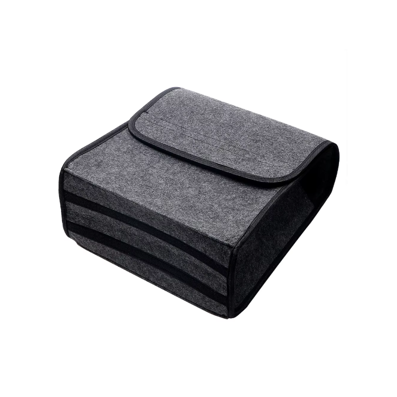 Boîte de rangement coffre en feutre 30×15×29 cm