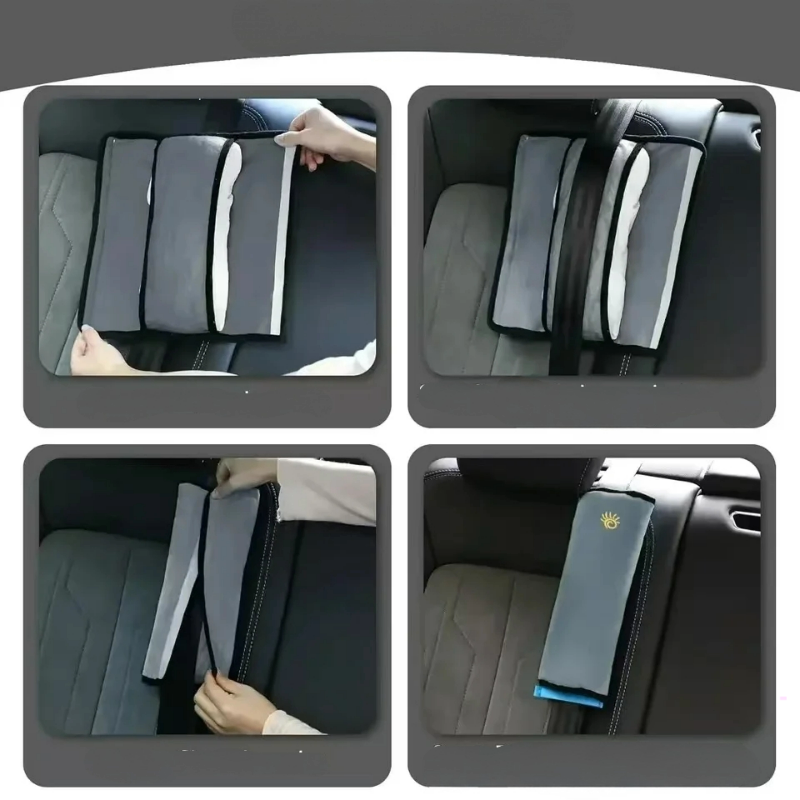 Coussin épaule ceinture auto enfant universel