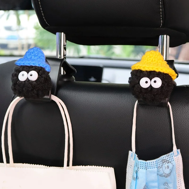 Crochets appuie-tête voiture balle 3D (lot de 2)