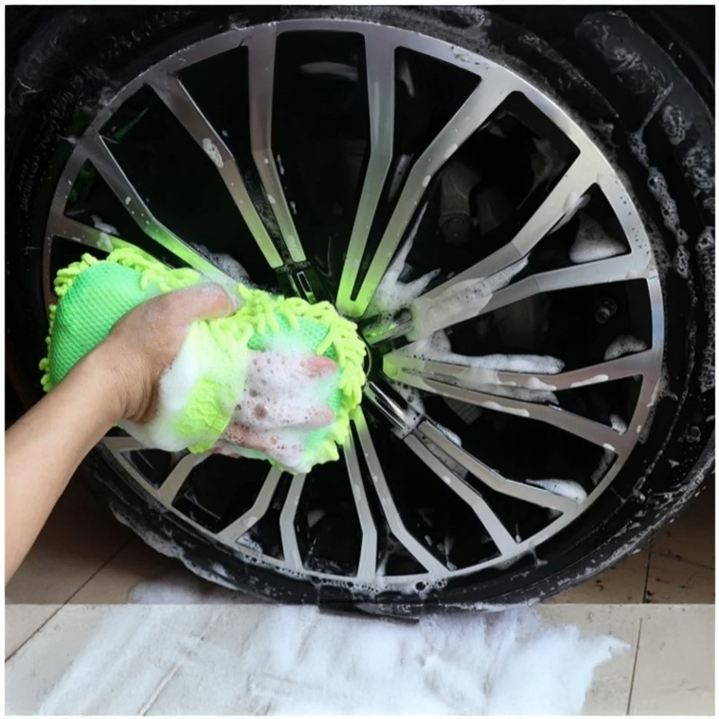 Éponge de Lavage Microfibre Haute Densité