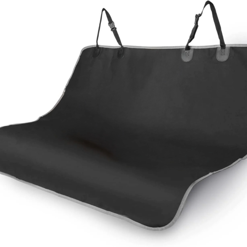 Housse de Protection Siège Arrière Voiture Large Noir