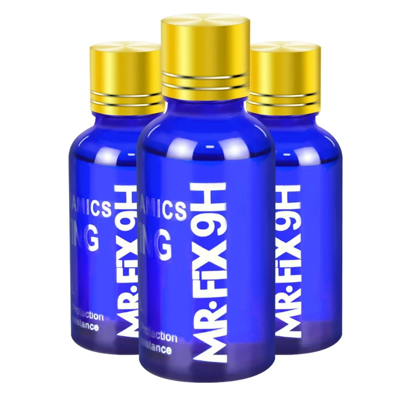 Kit céramique 9H voiture hydrophobe – 3×30 ml