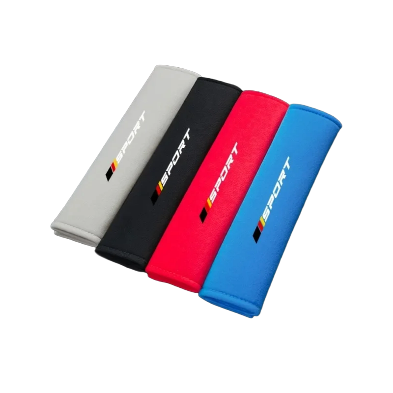 Lot de 2 coussins de ceinture auto doux et confortables