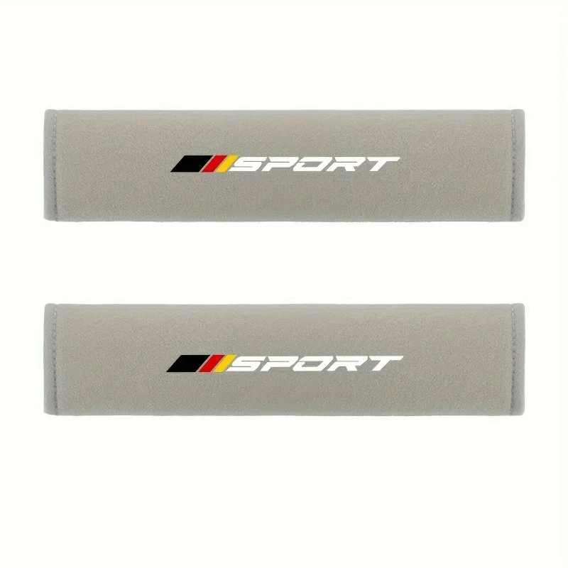 Lot de 2 coussins de ceinture auto doux et confortables