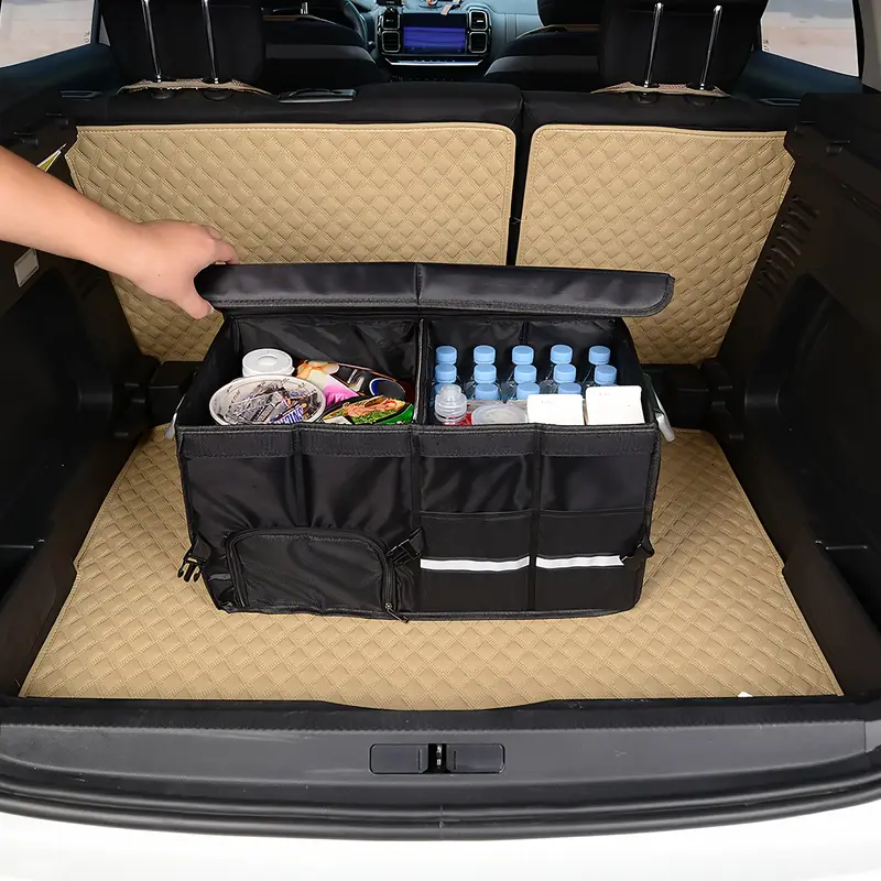 Organiseur de coffre 72L pliable avec poche étanche