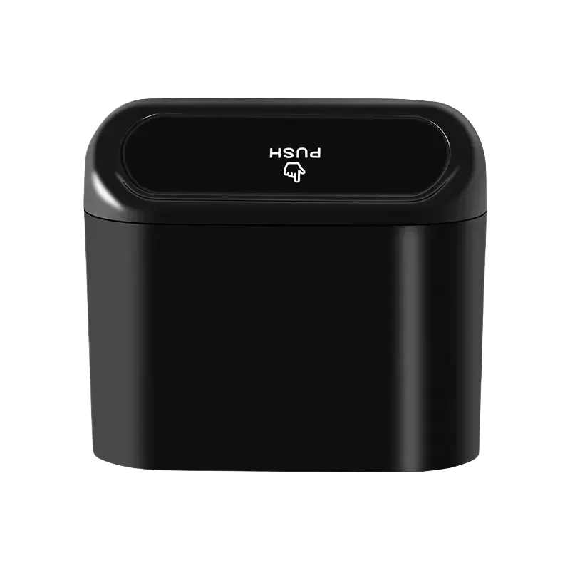 Poubelle de voiture étanche avec couvercle – ABS