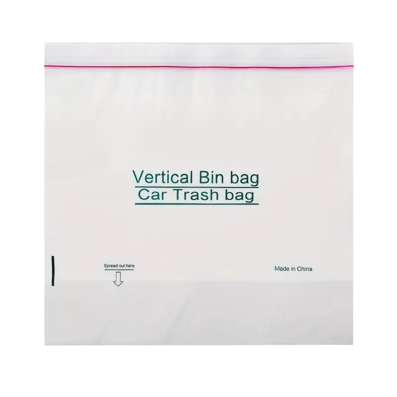 Sachets poubelle auto adhésifs 25x25 cm (x10–50)