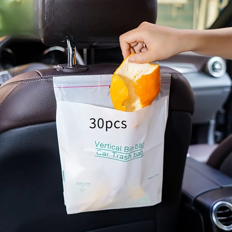 Sachets poubelle auto adhésifs 25x25 cm (x10–50)