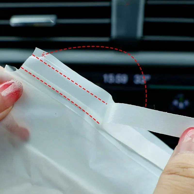 Sachets poubelle auto adhésifs 25x25 cm (x10–50)